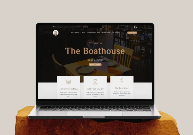 The Boathouse – Restaurant Website
