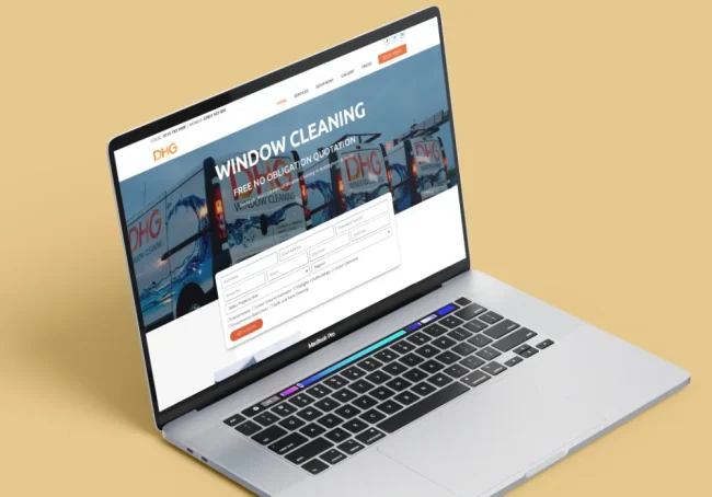 DHG Window Cleaning – Brand and Website