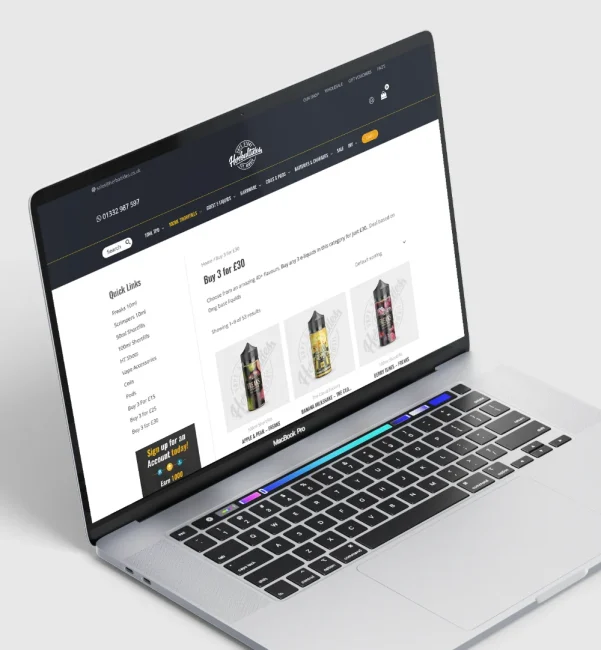 Herbaltides | E-commerce Vape Store